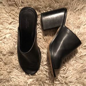 Urban Outfitters heeled open toe Mule